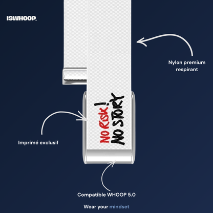 Bracelet pour WHOOP 5.0 "No Risk"