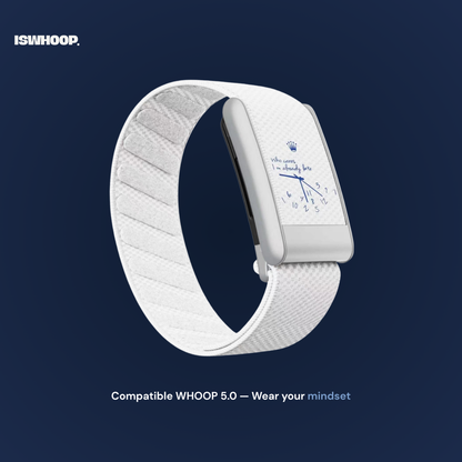 Bracelet pour WHOOP 5.0 "I'm Late"