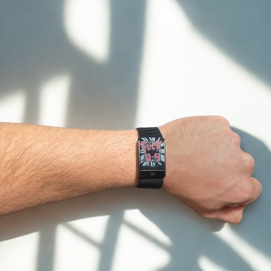 Bracelet pour WHOOP 5.0 "F*ck 9.5 Black"