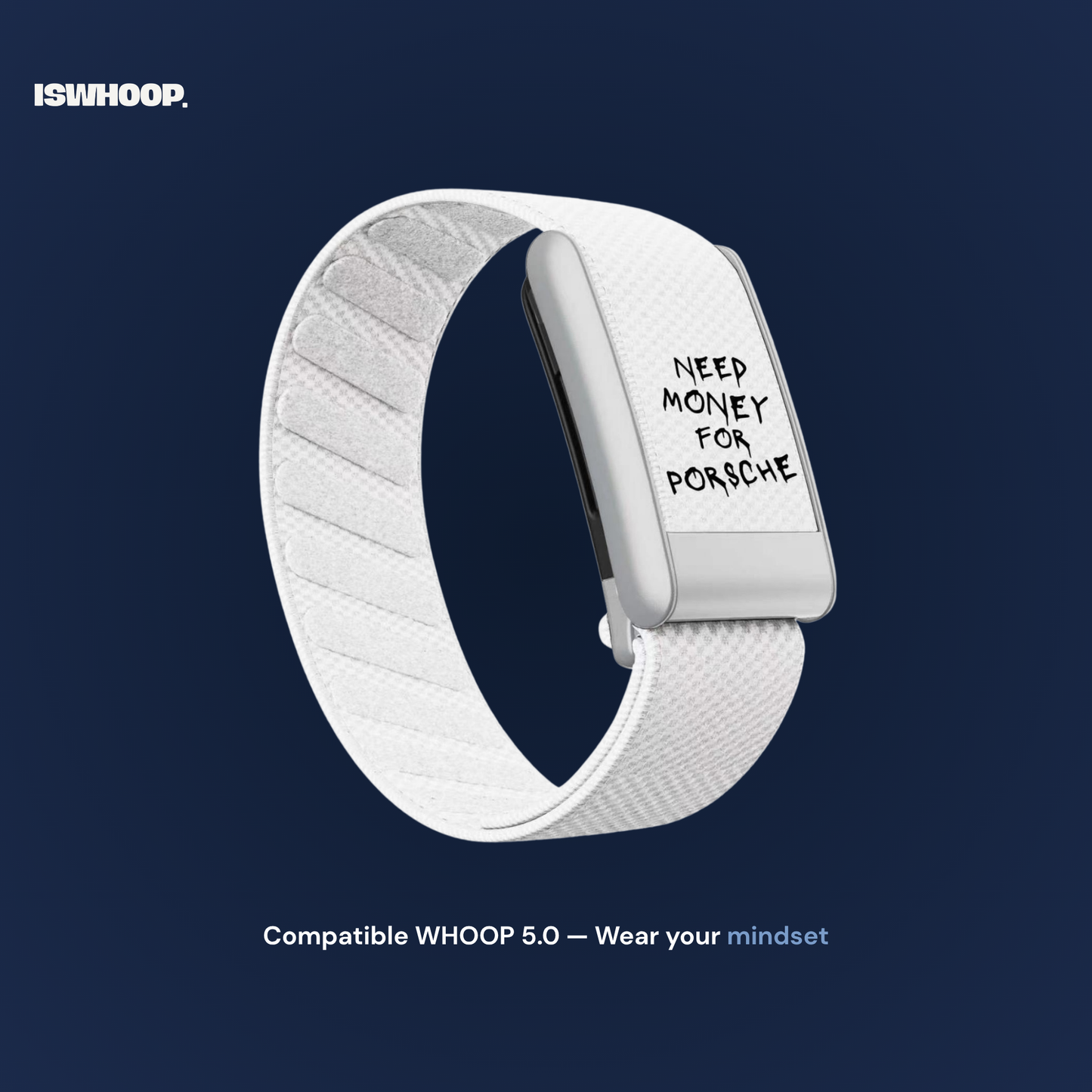 Bracelet pour WHOOP 5.0 "Need Money"