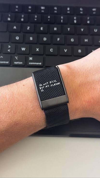 Armband für WHOOP 5.0 „I’m Not Rich“